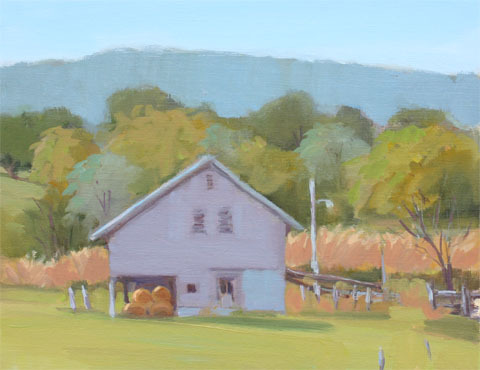 Gray Barn, Gray Day